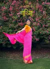 Garima By Kashvi Bandhej Printed Georgette Sarees Wholesale Market In Surat